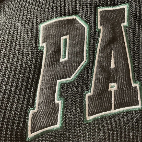 Green Bay Packers Mens SZ XXL NFL Full Zip Hooded Sweatshirt Waffle Knit - Picture 12 of 12